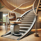 HME Superior Curved Stair Lift